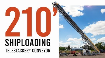 The Longest Telescopic Radial Conveyor on the Planet