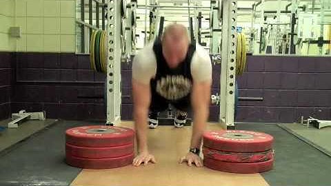 Self Made Exercise Index:  Plyo Box Pushups