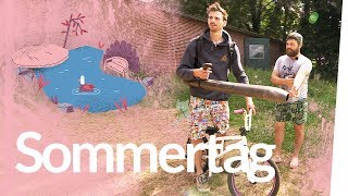 Wasserrutsche, Eis und Golfen – Supersonderlicher Sommertag | Kliemannsland