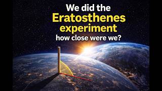 Famous We Measured Earth’s Size Using Shadows, Like Eratosthenes… and Got This Profile