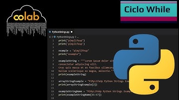 Cómo Usar el Ciclo While en Python (Usando Google Colab)
