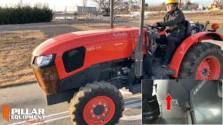 How to use the Manual Differential Lock for Kubota Tractors