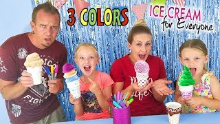 3 Marker Challenge!!! Coloring Ice Cream Cones!