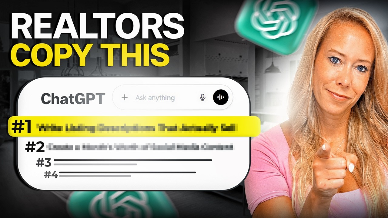 5 Must-Use ChatGPT Prompts Every Realtor Needs | Unlock Massive Growth ...