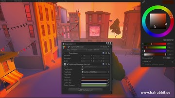 Dynamic Lighting using RGB lightmap masks in Unity