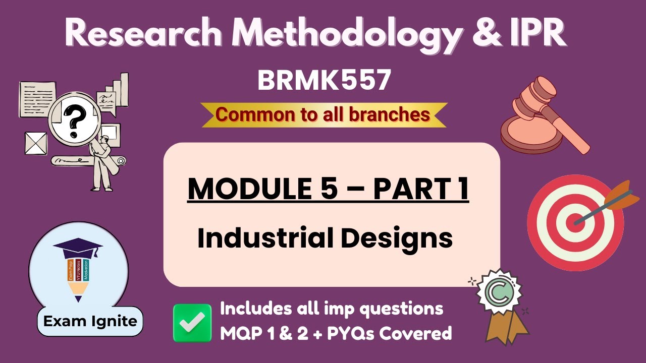 Research Methodology & Intellectual Property Rights | BRMK557 | Module ...