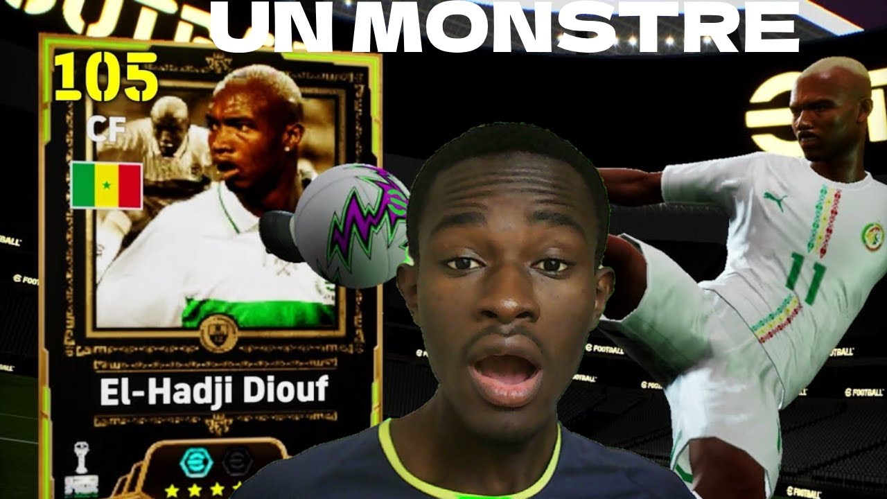 😱 IL A CASSÉ eFOOTBALL ! EL-HADJI DIOUF MET 7 BUTS 😳🔥 | PLUS FORT QUE ETO’O ?!