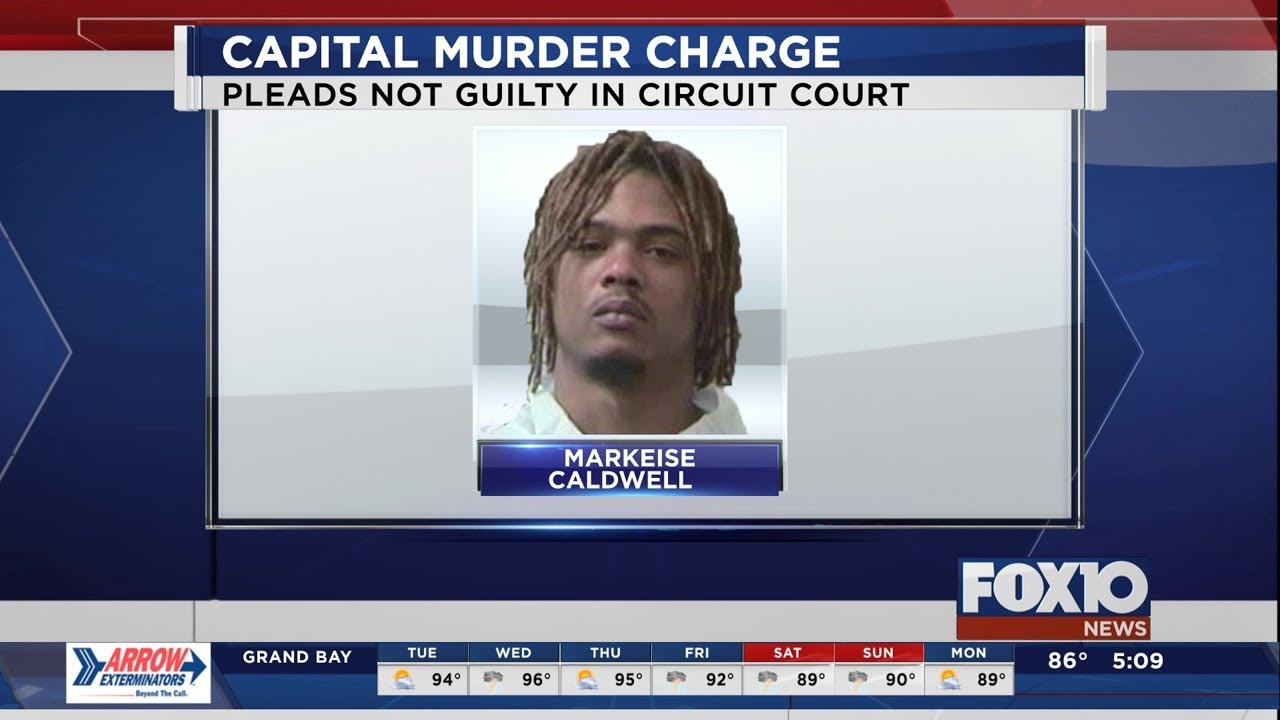 Capital murder suspect pleads not guilty - YouTube