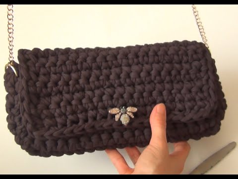 გამოსასვლელი პატარა ხელჩანთა ყაისნაღით. ნაწილი III. Evening clutch handbag. Part III.