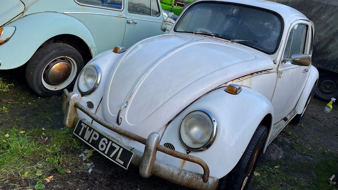 VW beetle Herbie first wash but what’s next !! YouTube