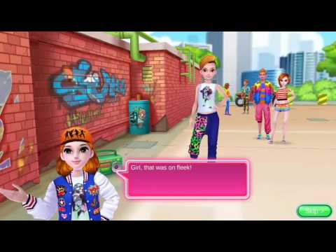 Hip hop dance school street dancing game