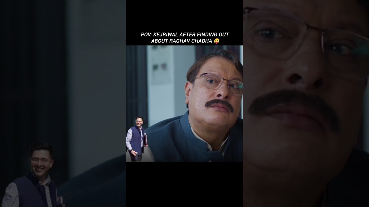 Kejriwal and raghav chadda Very shocking 😂#patipatniorwoh #ppawd