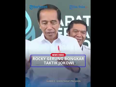 KOAR-KOAR Rocky Gerung Bongkar Dalang Jokowi , Usai Anies Baswedan Gandeng Cak Imin