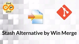 Git GUI with WinMerge #geekstick
