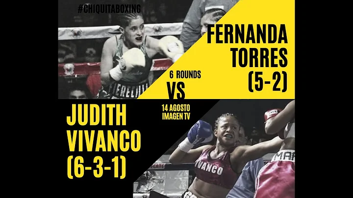 CHIQUITA BOXING FERNANDA "FIERECILLA" TORRES   JUD...