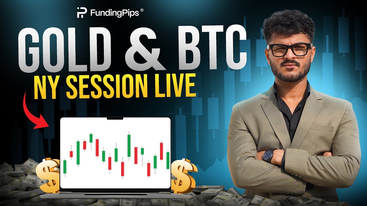 LIVE Trading the New York Session! Trading My Prop Firm Account Live.
