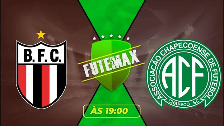 BOTAFOGO-SP X CHAPECOENSE AO VIVO COM IMAGENS