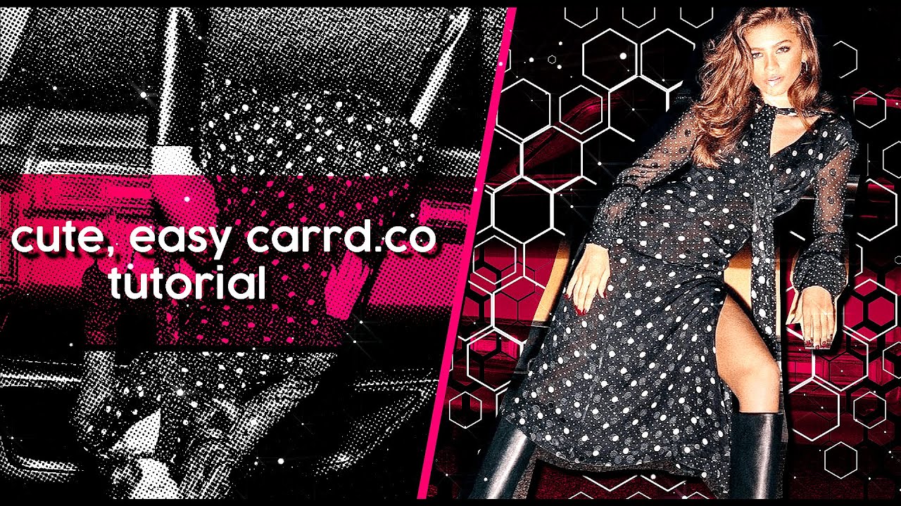 aesthetic, easy carrd tutorial