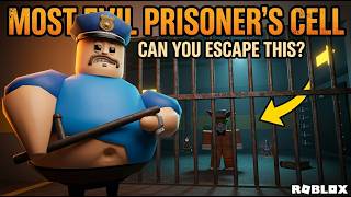 CAN YOU ESCAPE THE MOST EVIL PRISONER IN ROBLOX?! 🚨🔒