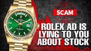 Why Your Rolex Authorized Dealer Is Lying To You About Stock