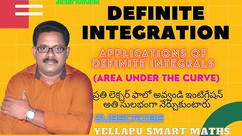 #Definite Integration class 12 in telugu#maths 2b#part 52 #Areas under the curves#