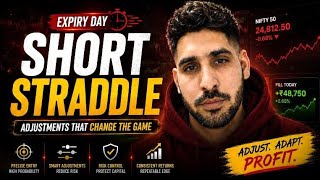 Earn Consistent Income with Short Straddle on Expiry Day | Full Adjustment Guide