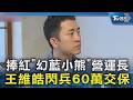 捧紅「幻藍小熊」營運長 王維皓閃兵60萬交保｜TVBS新聞 @TVBSNEWS02