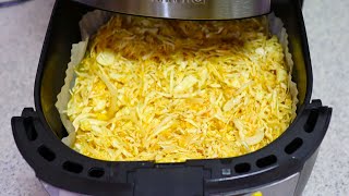Air Fry Recipe, Cabbage With Eggs Tastes So Sweet! Easy, Quick And Very Delicious Dinner Recipe
