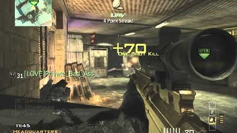 MW3 MSR KillFeed on Bootleg