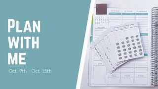 Plan with Me, Chit Chat on Motherhood | Oct. 9th - Oct. 15th