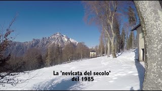 La &#39;nevicata del secolo&#39; a Lecco nel 1985