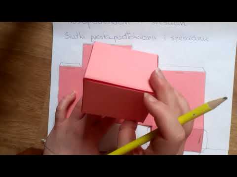 Wideo: Jak Zrobić Równoległościan Z Papieru
