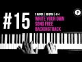 #15 Write Your Own Song Free Backingtrack Mp3 Song