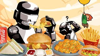 FRIDAY NIGHT FUNKIN&#39; Tankman vs Fast food Mukbang - FNF ANIMATION MUKBANG