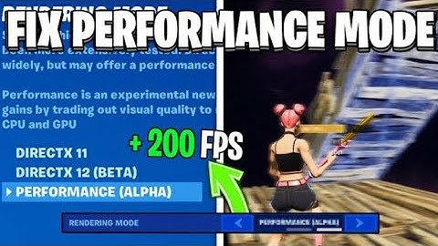 How To FIX Mobile Builds On Performance Mode In Fortnite Chapter 2 Season 5! (BOOST FPS!)