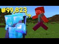 I Killed 100,000 Minecraft Players In 24 Hours