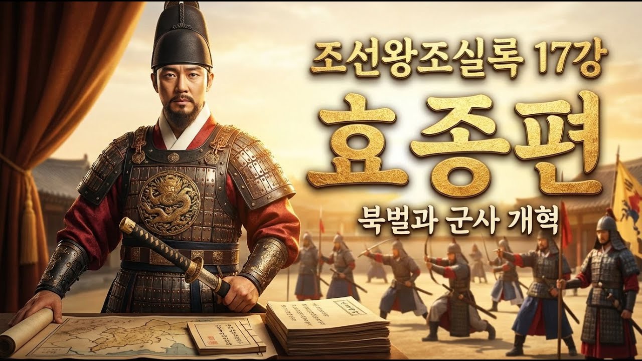조선왕조실록 17강 효종편 | 효종의 치열한 복수 계획 | 무기 개혁과 북벌로 아버지의 죽음을 복수하려던 왕 - YouTube