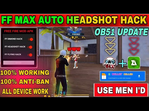 Free Fire Headshot Hack Panel For Mobile FF Free Fire Panel Meta Data File Shop Location