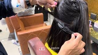 32 inches hair extensions || #hairextensions @Glamzon_hair_salon