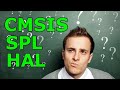 CMSIS, SPL, LL, HAL обзор особенностей наиболее популярных библиотек для микроконтроллеров STM32.