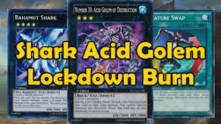 yugioh acid golem deck YU-GI-OH! - Number 30: of Destruction (JUMP-EN059) - Shonen Jump Magazine Promos - Limited Edition While this card has no Xyz Materials Shark Acid Golem Lockdown Burn
