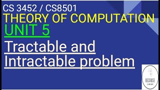 5.5 Tractable and Intractable Problems in Tamil
