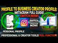 How to Switch Instagram to Business Account