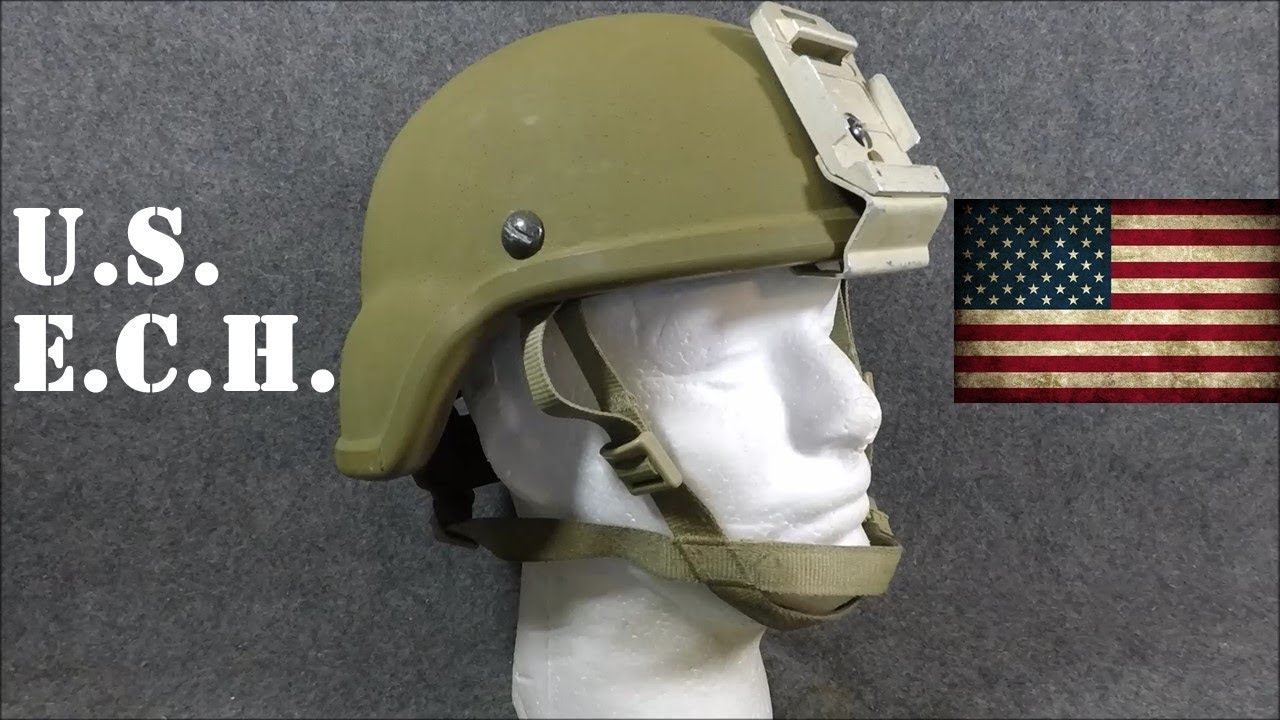 Helmets of the World: U.S. ECH (Enhanced Combat Helmet)