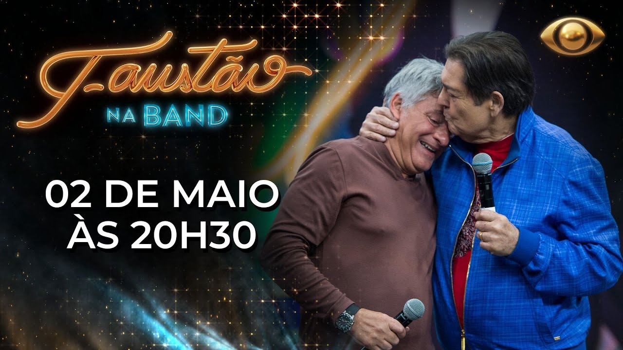 [AO VIVO] FAUSTÃO NA BAND | ARQUIVO PESSOAL COM CLÉBER MACHADO – 02/05/2023