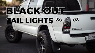 USR Auto Blacked Out Tail Lights on 2nd Gen Tacoma (2012-1015) - Install & Review by Brenan Greene 1,384 views 2 years ago 3 minutes, 1 second