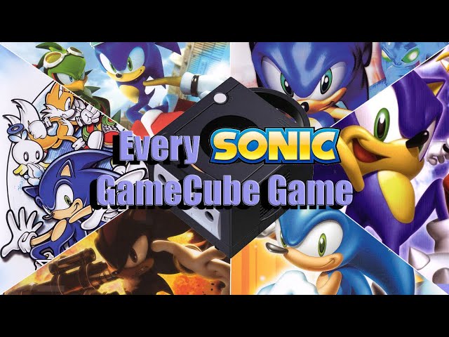 Every Sonic GameCube Game  GameCube Galaxy 