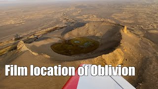 Flying over Oblivion film location