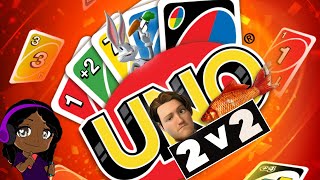 The CRAZIEST GAME OF 2V2 UNO [UNO 2v2 Match w/ MidusStorm, Jesusent, and I_Like_Fish100] screenshot 3