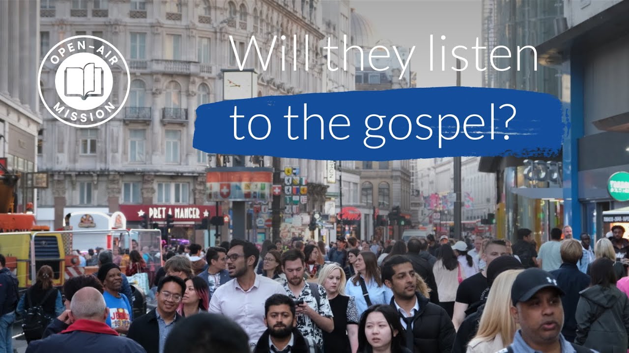 Will London listen to street preaching today? Open-Air Mission 2023